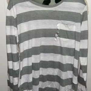 Ana stripped long sleeve tee